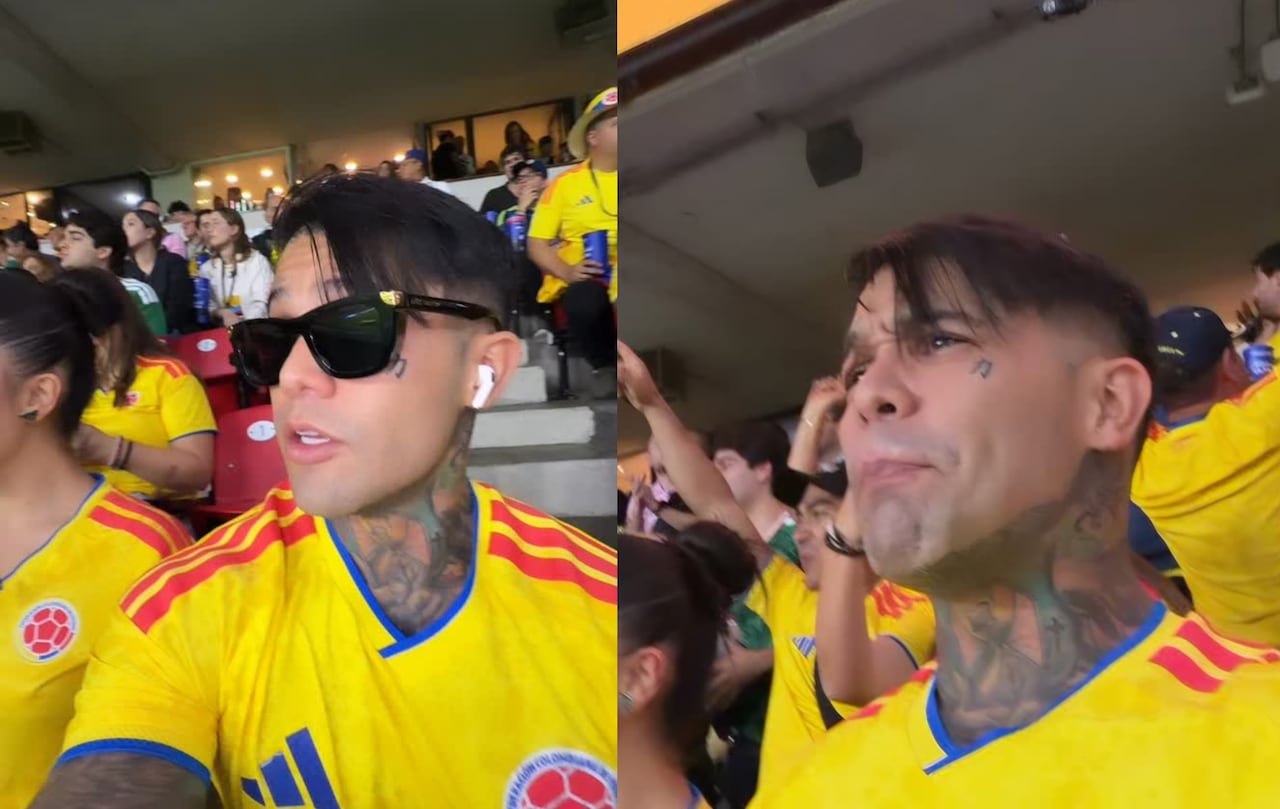 La eufórica reacción de Yeferson Cossio desde el estadio