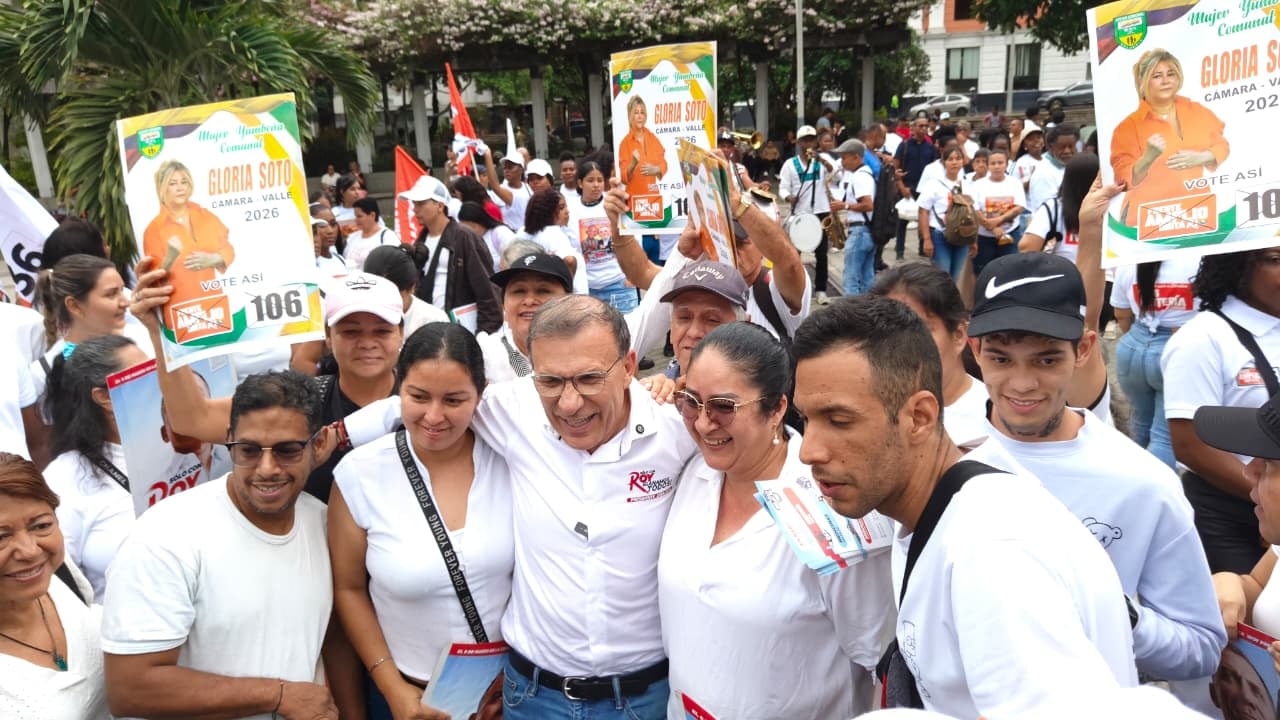 Roy Barreras en Cali, 31 de enero de 2026.