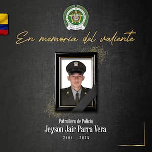 Policía asesinado en Chocó.