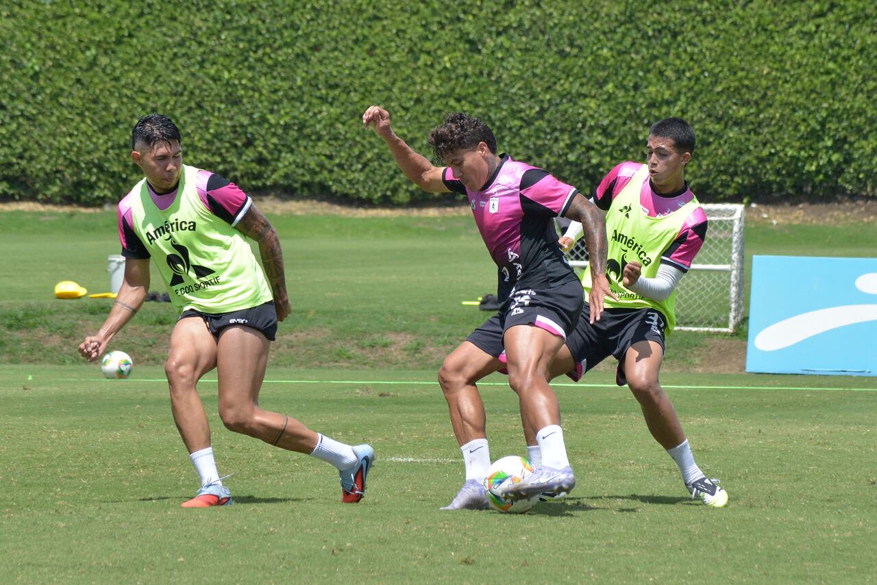 Entrenamiento América de Cali.