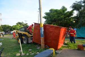 Recuperación del espacio público en el parque principal del Barrio Puertas del Sol