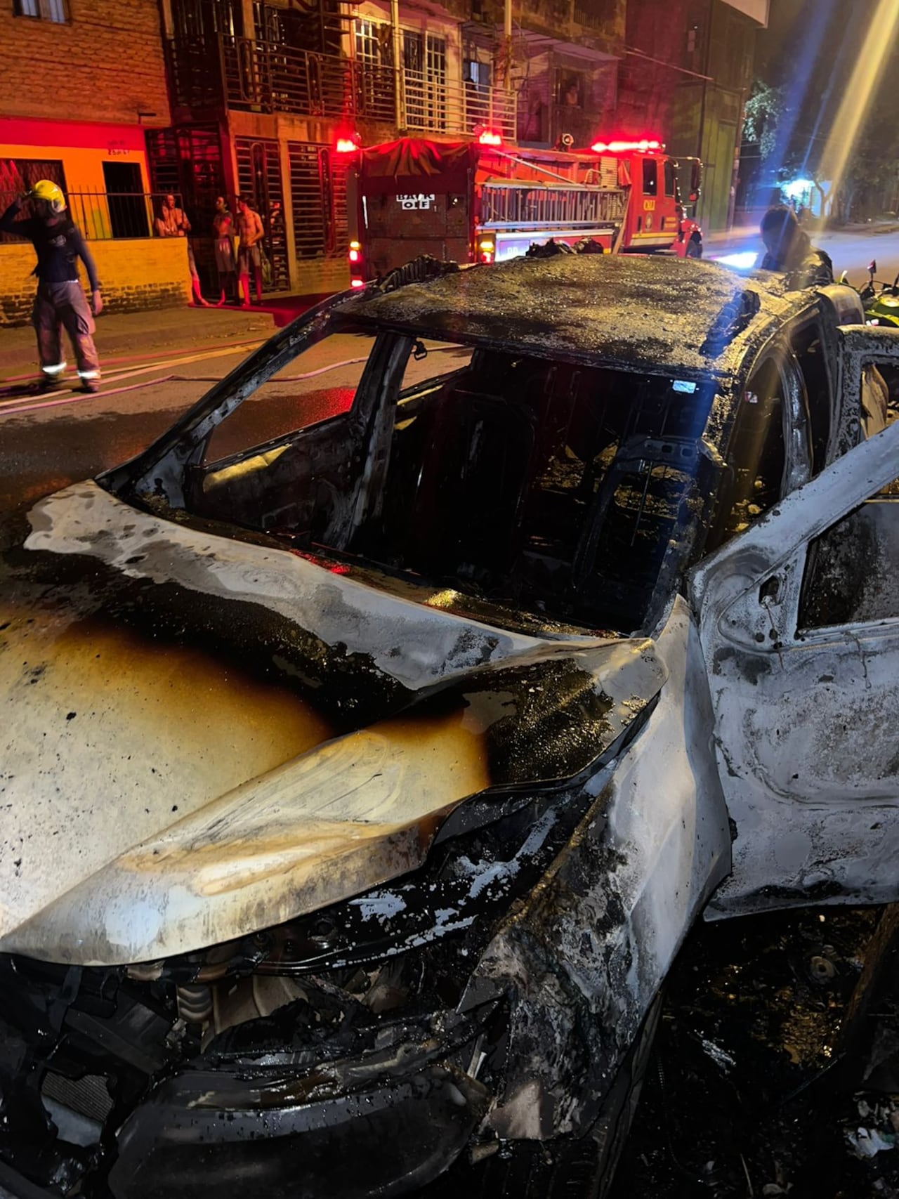 En el vehículo afectado se movilizaban cuatro personas.