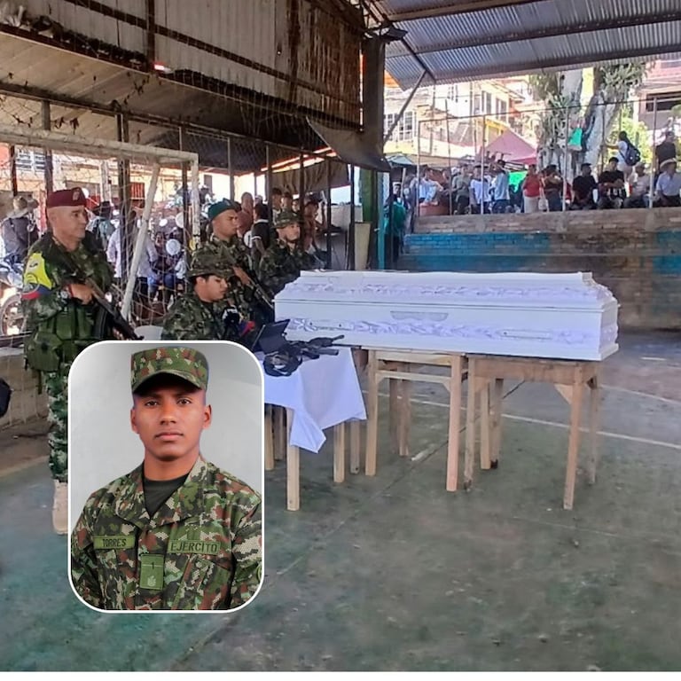 Idel José Torres Herrera pertenecía a la Fuerza de Despliegue Rápido N.° 4 de la Tercera División del Ejército Nacional y murió durante combates en zona rural de El Tambo.