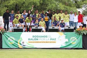 Vicepresidenta Francia Márquez en la inauguración del programa ‘Rodamos el Balón por la Paz’