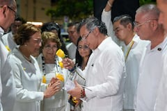 El acto público se llevó a cabo en Santa Marta, como un reconocimiento a las víctimas del exterminio de la Unión Patriótica.