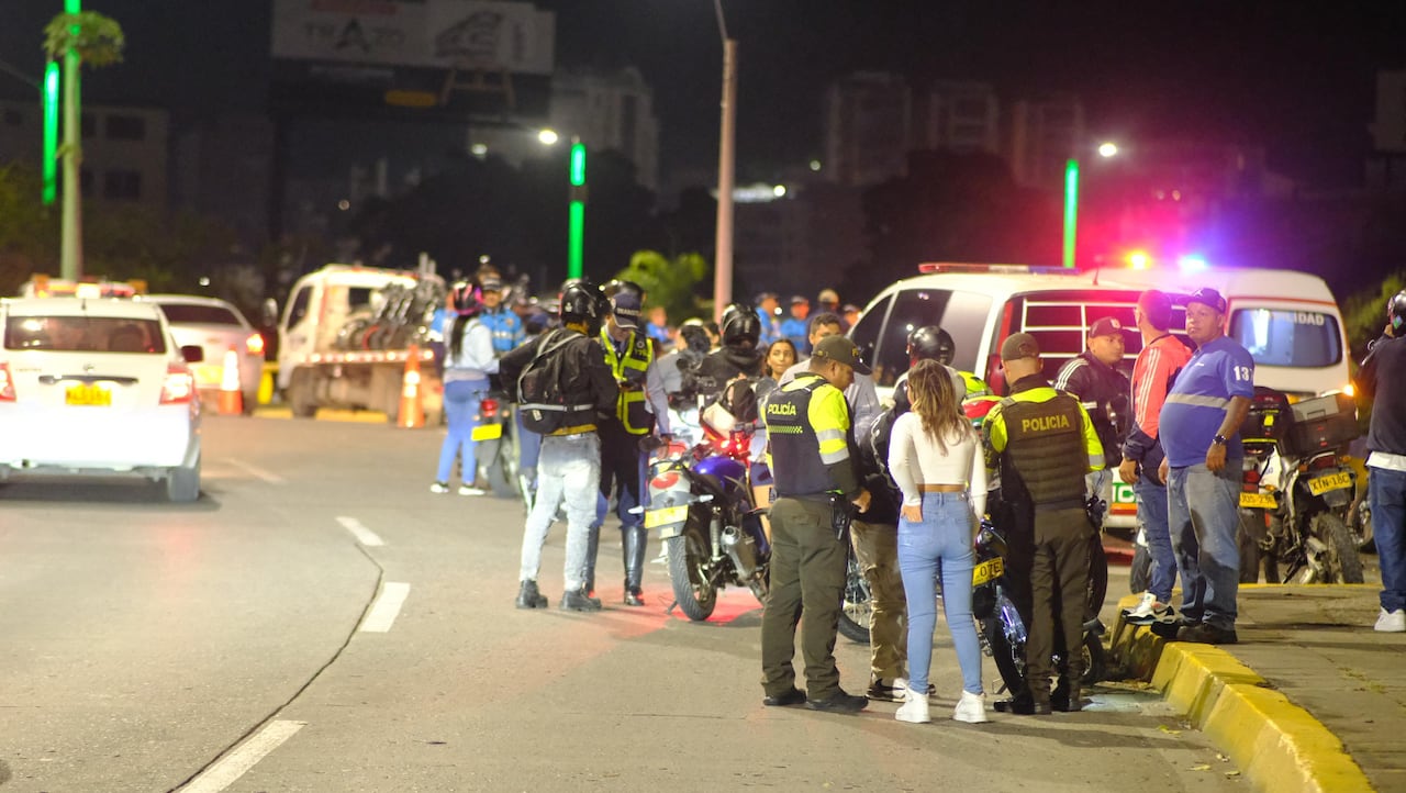Uno de los puntos en donde se apostaron fue el Túnel Mundialista, que conecta al centro con el norte de la ciudad.
