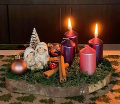 Este domingo 30 de noviembre se enciende la primera vela de Adviento. Aprenda a hacer una corona de una forma fácil.