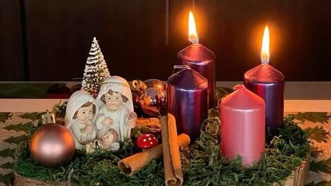 Este domingo 30 de noviembre se enciende la primera vela de Adviento. Aprenda a hacer una corona de una forma fácil.