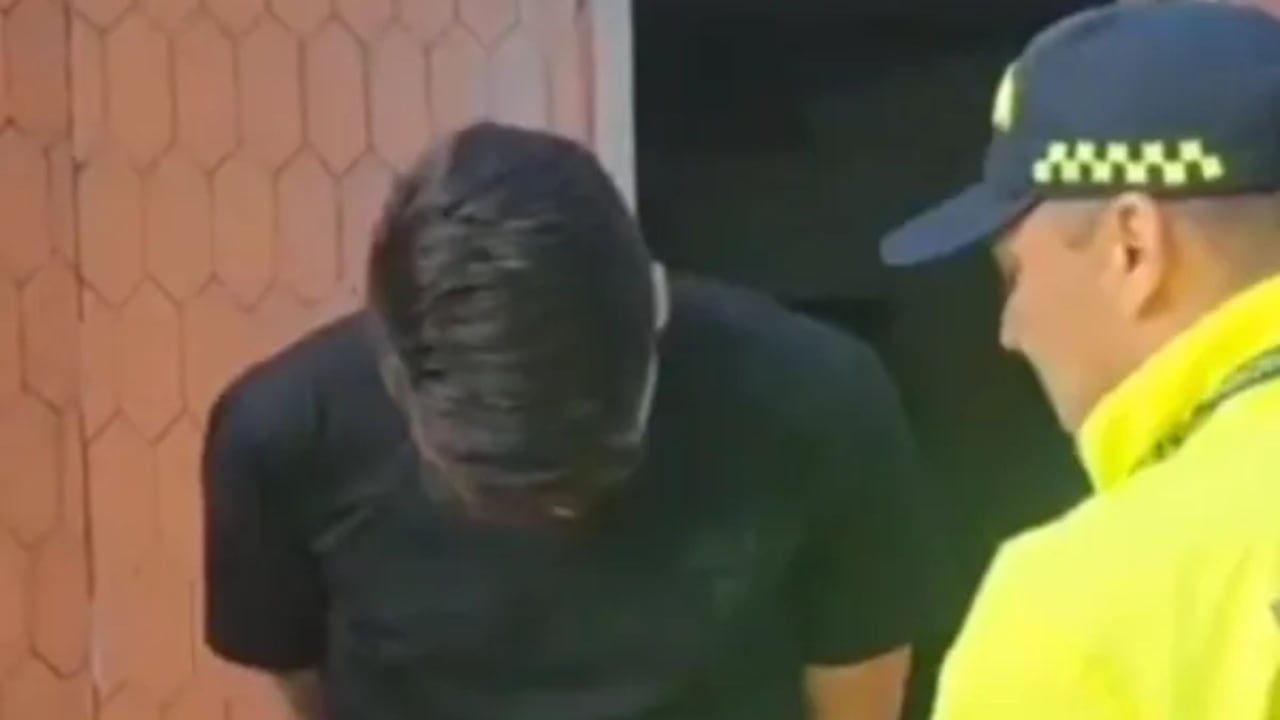 Mateo Ramírez, futbolista capturado