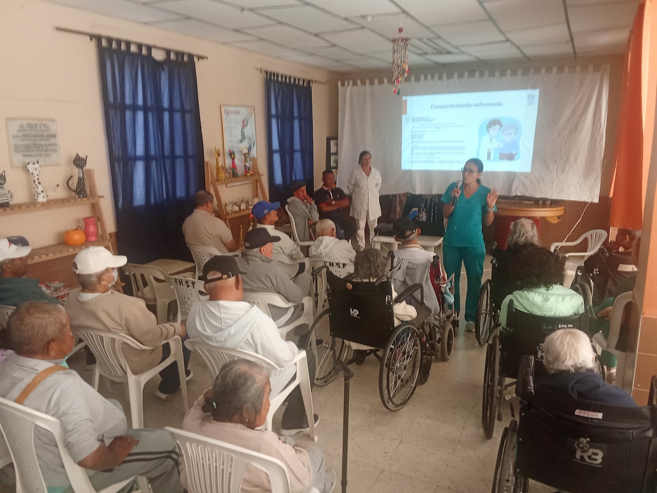 Estudiantes y docentes de la Universidad del Cauca, de los programas de Medicina, Enfermería, Fisioterapia y Fonoaudiología, participan en esta apuesta interdisciplinaria.