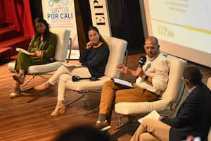 Foro de Juntos por Cali , Fotos Wirman Rios, Junio 13 de 2024, EL PAIS