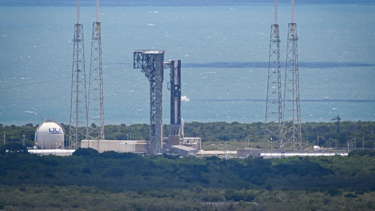 El complejo de lanzamiento 41 antes del fallido despegue del Boeing CST-100 Starliner en el Centro Espacial Kennedy en Cabo Cañaveral, Florida.