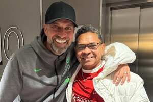 Jürgen Klopp y Mane Díaz