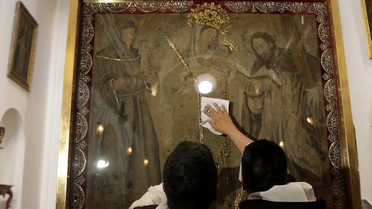 Virgen de Chiquinquira.