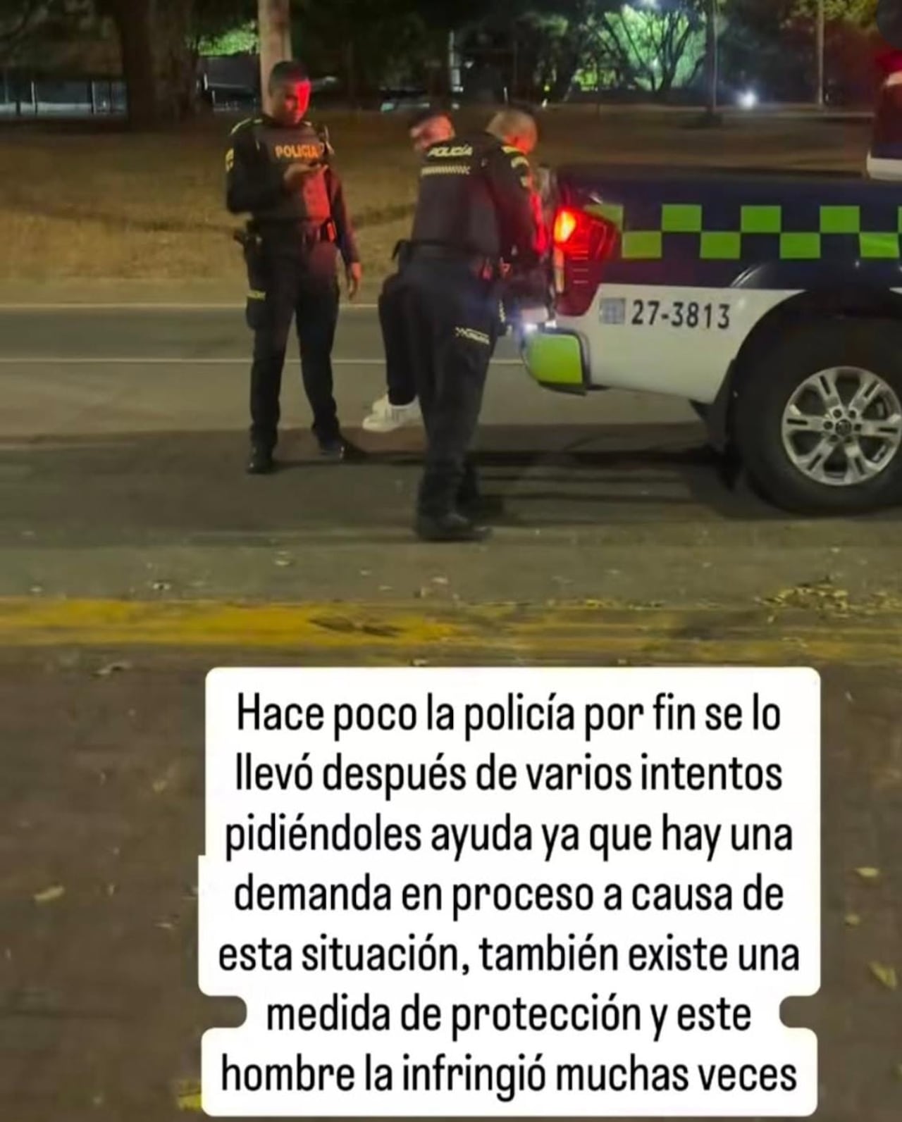Mujer denunció estar siendo acosada por un hombre desde inicios de año.