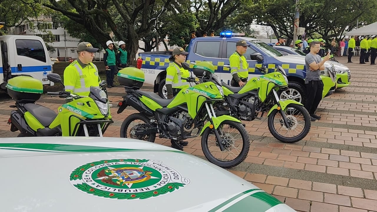 Este nuevo parque automotor esta destinado a fortalecer la presencia operativa y la capacidad de respuesta de la Policía Metropolitana de Cali.