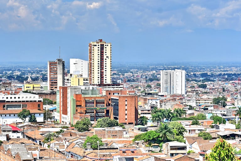Panoramica de la ciudad de cali