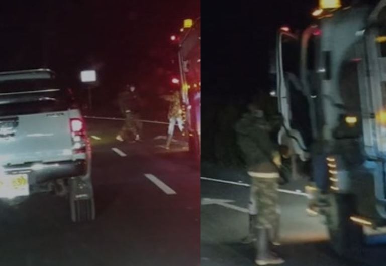 Comunidades y transportadores piden mayor presencia de la Policía Nacional de Colombia para garantizar la seguridad en la zona.