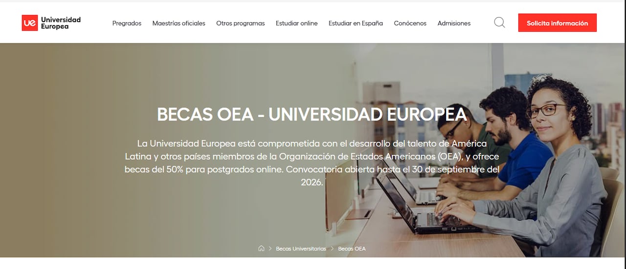 Información disponible en la pagina web.