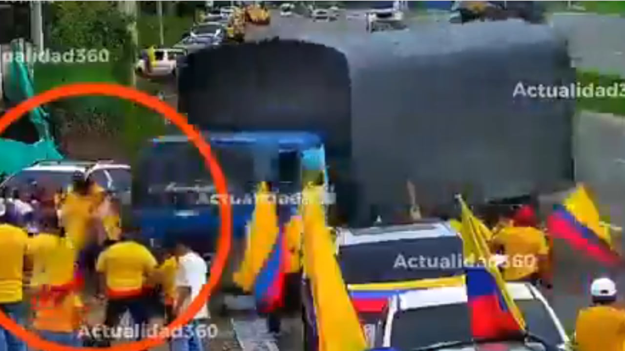 El hecho ocurrió durante una actividad de respaldo al candidato presidencial Abelardo de la Espriella.