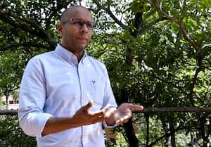 Flavio Carabalí, Secretario de Bienestar de Cali. Fotos Raúl Palacios / El País.