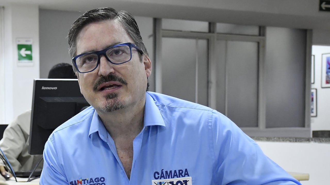 Santiago Castro candidato a la Cámara de Representantes por Centro Democrático.