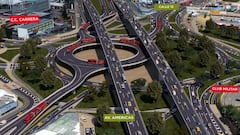 El 12 de octubre se implosionarán los puentes de Puente Aranda.