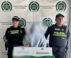 Menor detenido con 11 kilos de marihuana.