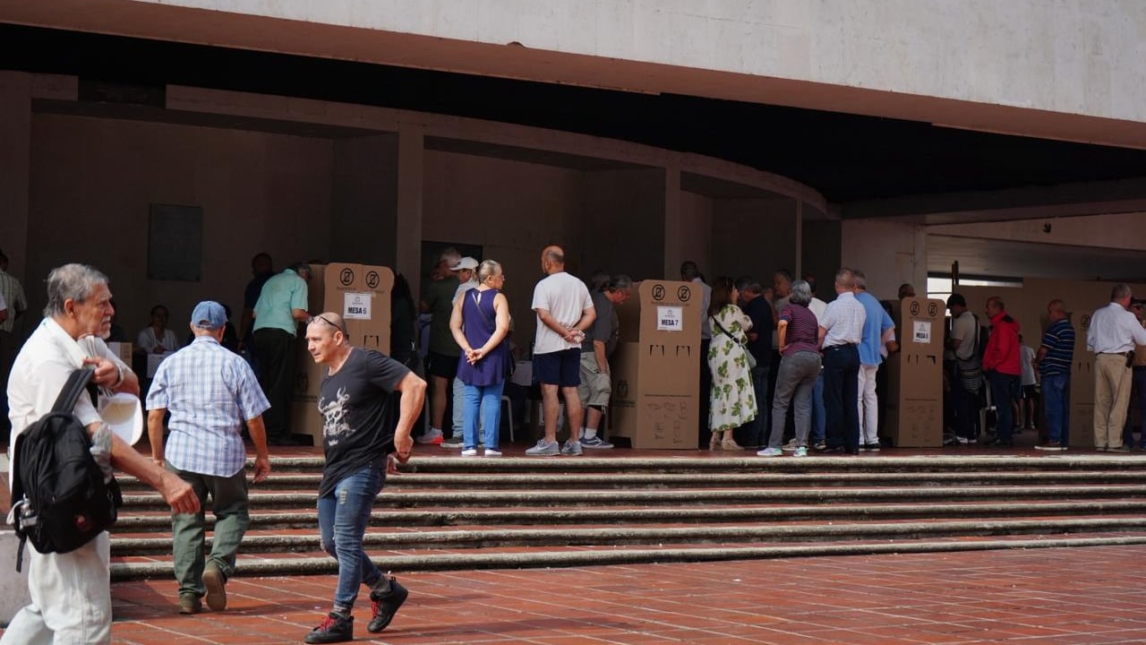 Elecciones presidenciales en la ciudad de Cali. Votaciones, voto