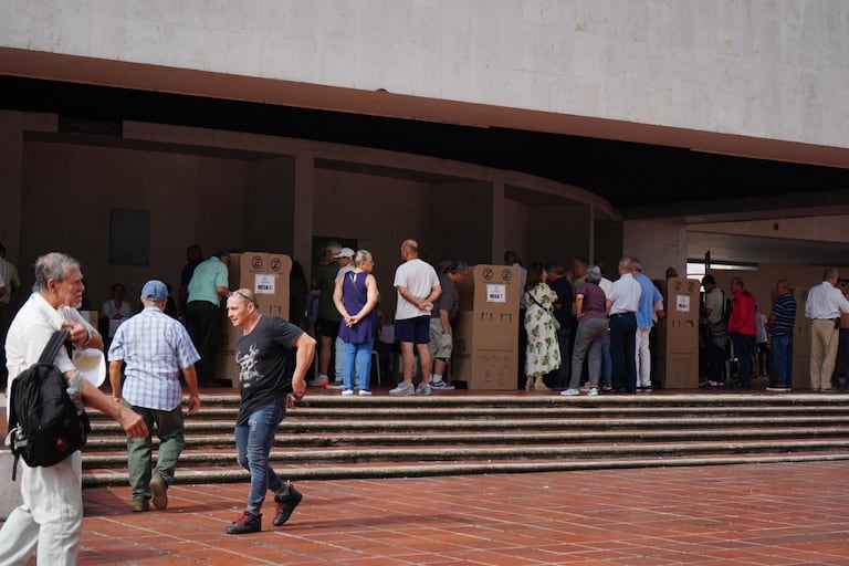 Elecciones presidenciales en la ciudad de Cali. Votaciones, voto