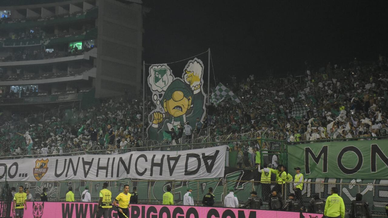 Deportivo Cali América en el estadio de Palmaseca