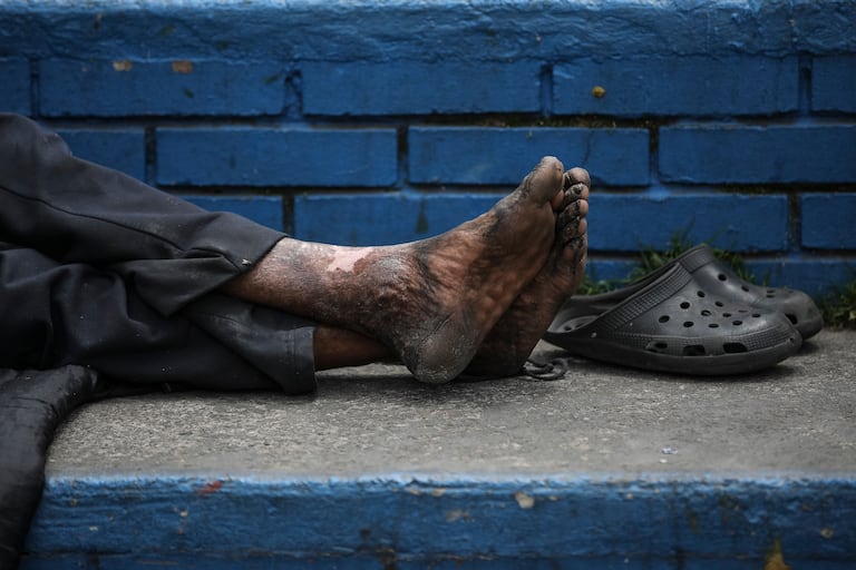 Intervención en el barrio san bernardo en el centro de Bogotá Policía Nacional