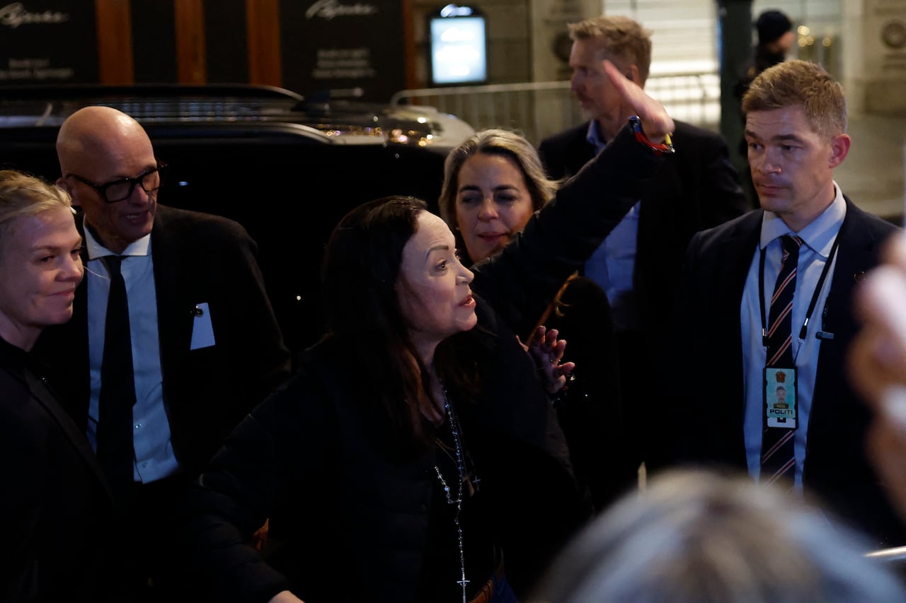 María Corina Machado llega a Oslo