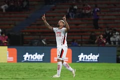 Rodrigo Holgado abrió el marcador para el conjunto escarlata.