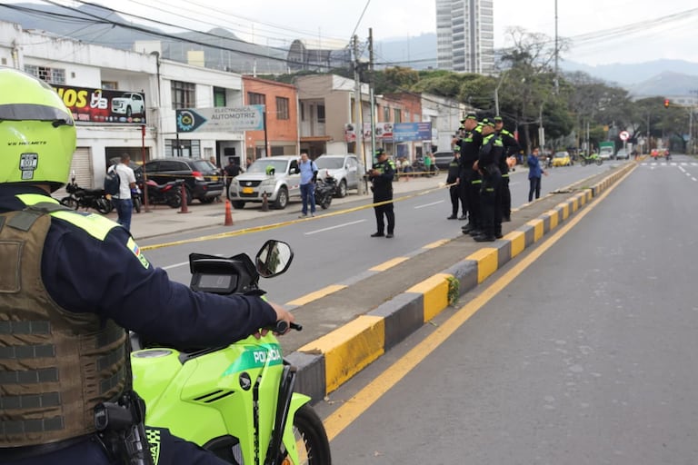 El ataque ocurrió al mediodía de este 10 de febrero, a la altura de la calle 30 de la Avenida Vásquez Cobo.