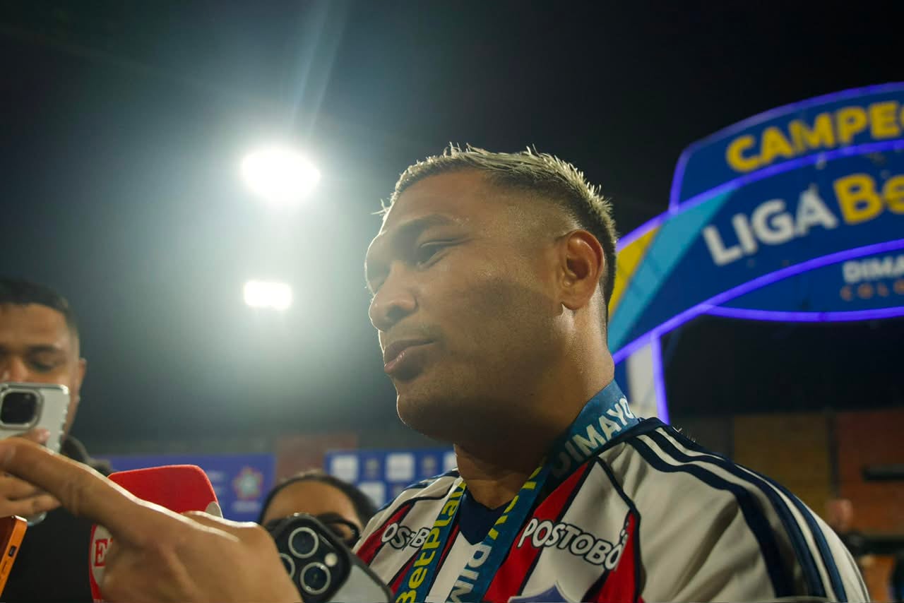 Teófilo Gutiérrez entrega sus primeras sensaciones tras un nuevo título en la Liga Colombiana.