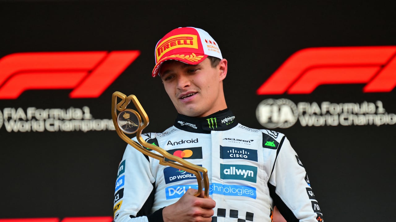 Lanado Norris Piloto de McLaren F1