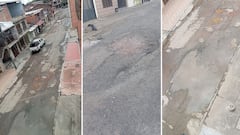 Los residentes afirman que el estado de la calle se mantiene desde 2018 y que el polvo generado por el tránsito ha impactado la calidad de vida en el sector.