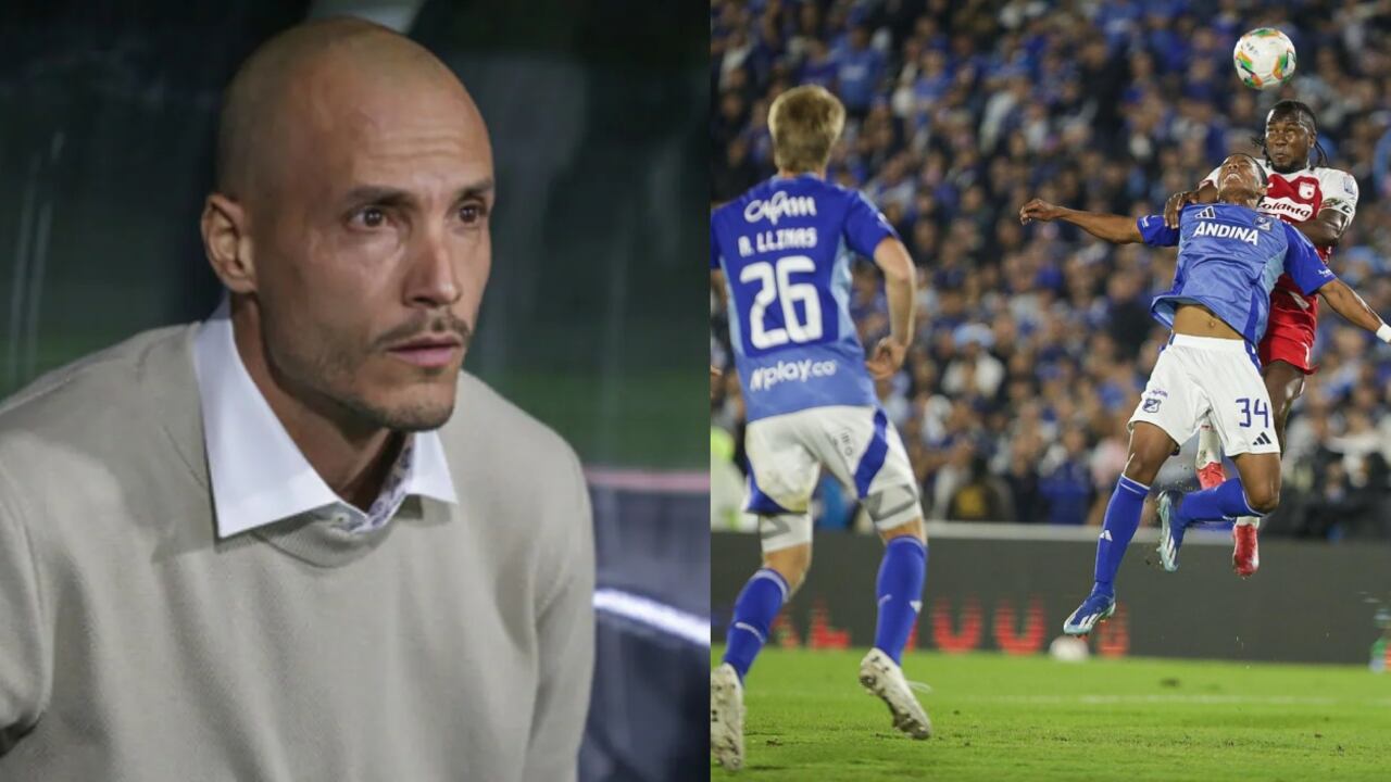 El estratega se mostró muy contento con el resultado.