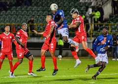 Imagen del partido entre Boyacá Chicó y América de Cali por la fecha 2 del primer semestre de la Liga Colombiana 2026.