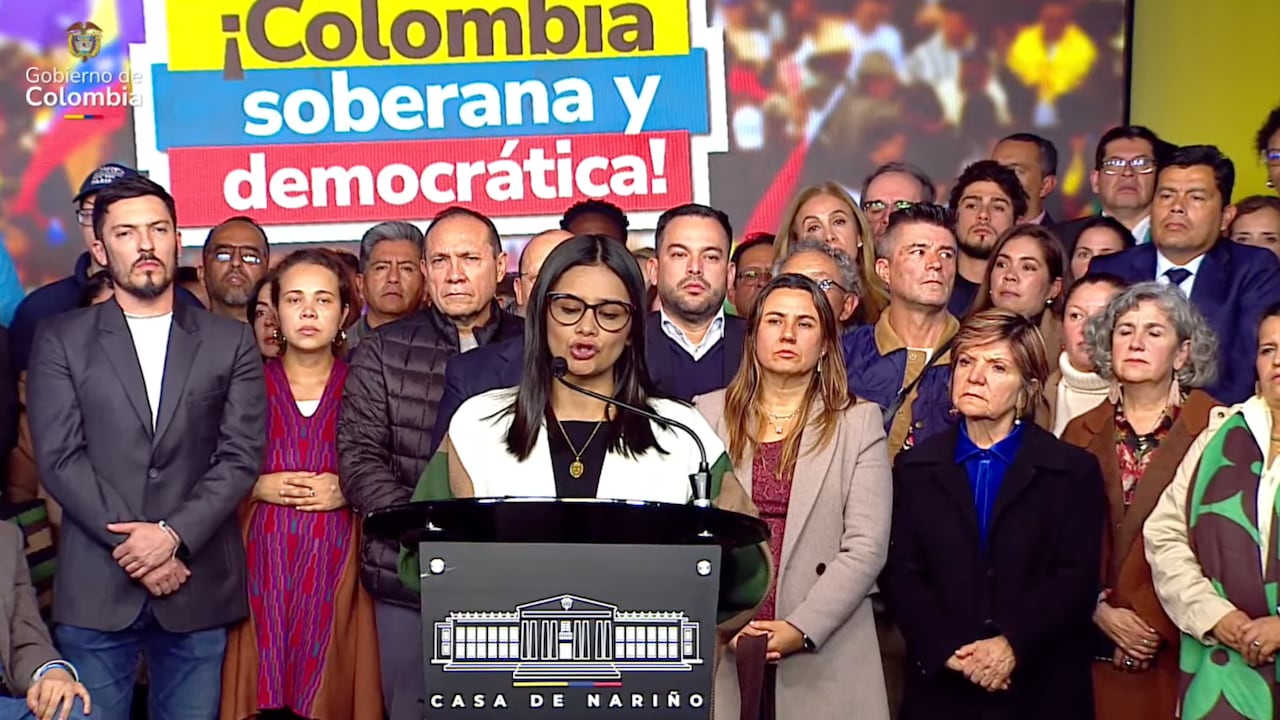 Comunicado del Gobierno nacional frente "amenazas" de Estados Unidos.