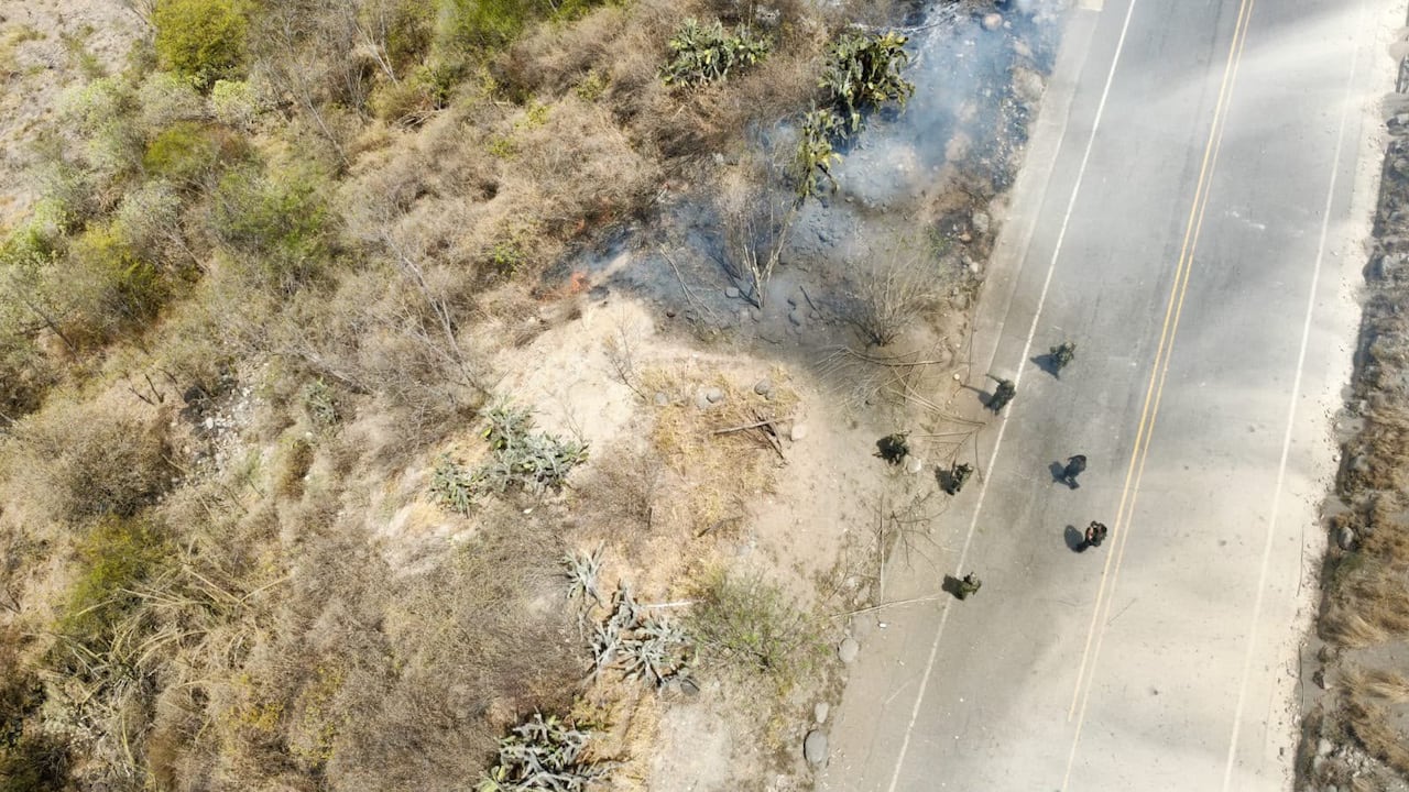 Desactivan campo minado en la Panamericana, luego de las voces de alerta de los conductores que a diario se movilizan entre los departamentos de Cauca y Nariño.