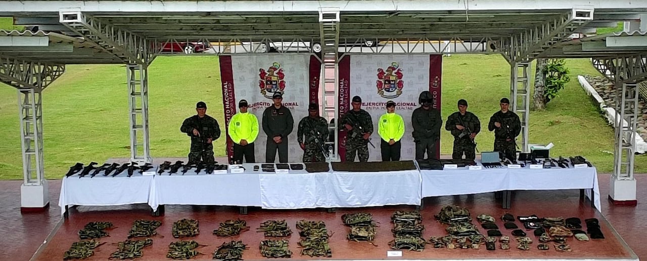 Autoridades señalaron que el hallazgo afecta las capacidades logísticas y criminales de la Segunda Marquetalia en el suroccidente del país.