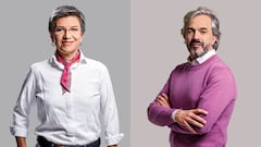 Claudia López y Juan Daniel Oviedo