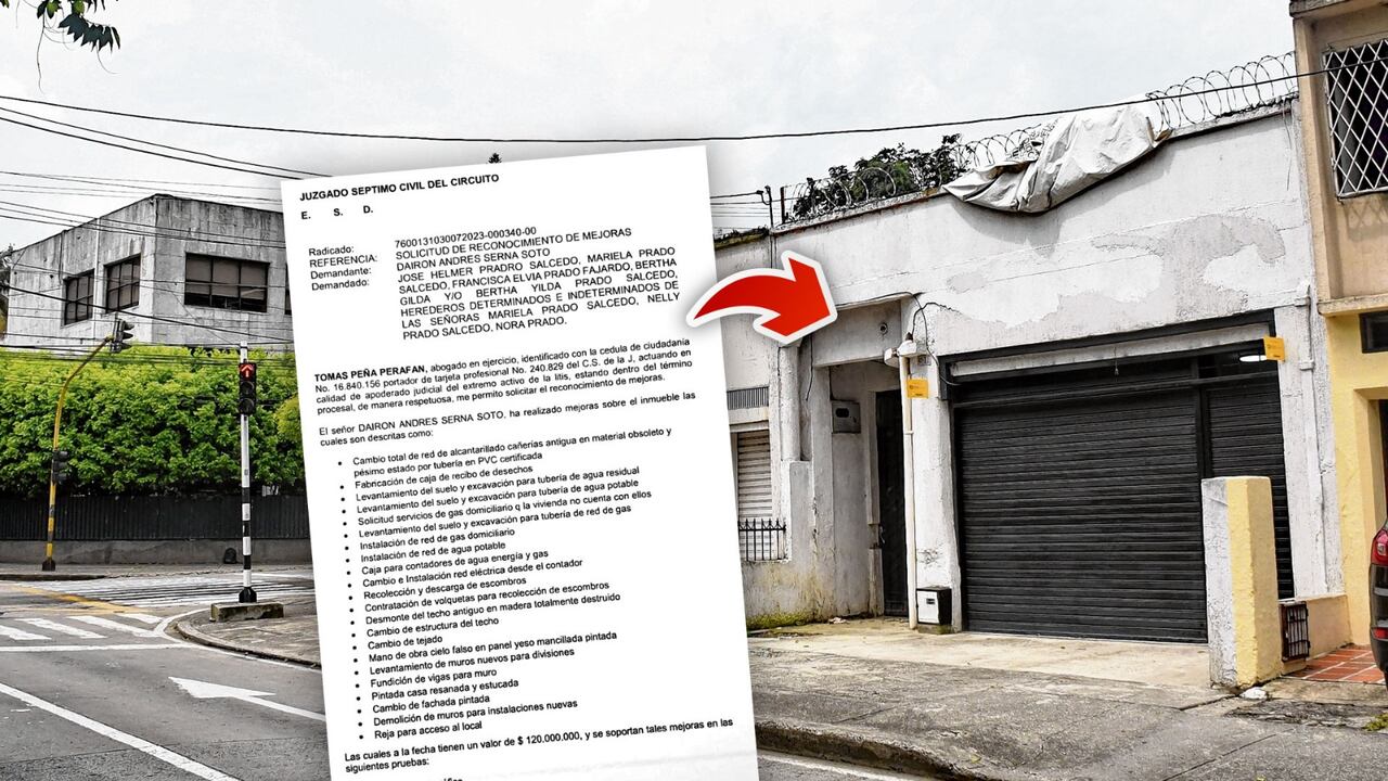 El ahora supuesto nuevo propietario, Dairon Andrés Serna Soto,  notificó a través de su abogado Tomás Peña, quien tiene otros procesos similares, que para devolver la casa le tienen que pagar $120 millones que invirtió en arreglos.