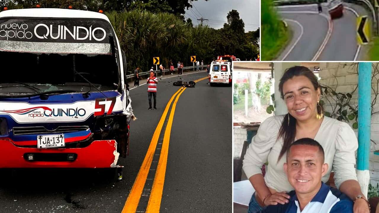La pareja falleció en el lugar de los hechos debido a la gravedad de las heridas.