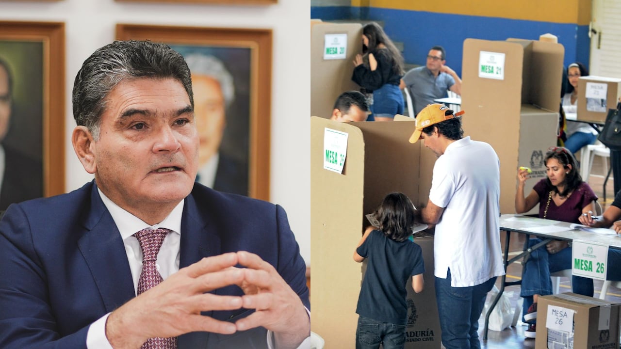 El procurador General, Gregorio Eljach, dio un parte de tranquilidad sobre la jornada electoral.