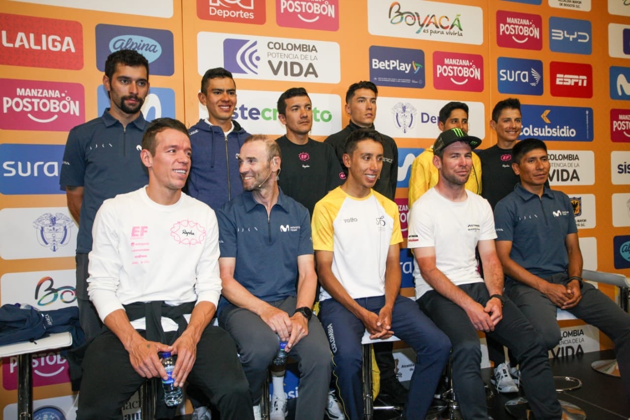 Las figuras que tuvo el Tour Colombia en 2024.