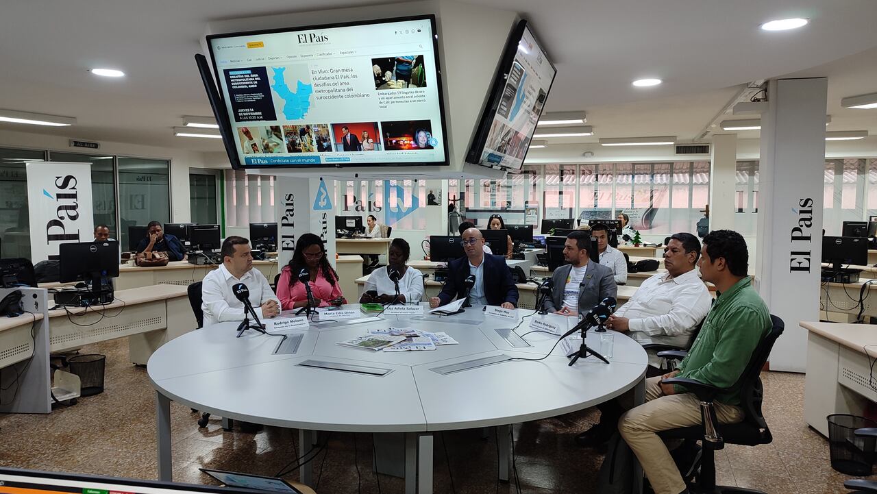 transmisión desde la redacción de El País de la mesa ciudadana desafíos del área metropolitana en el suroccidente colombiano. AMSO