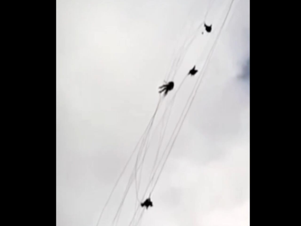 Los sujetos permanecieron en las alturas durante más de dos horas.